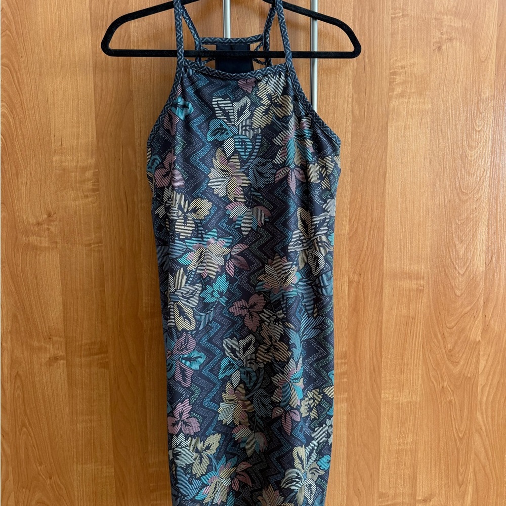 NWOT-PrAna Floral Strappy Active Dress – Size M